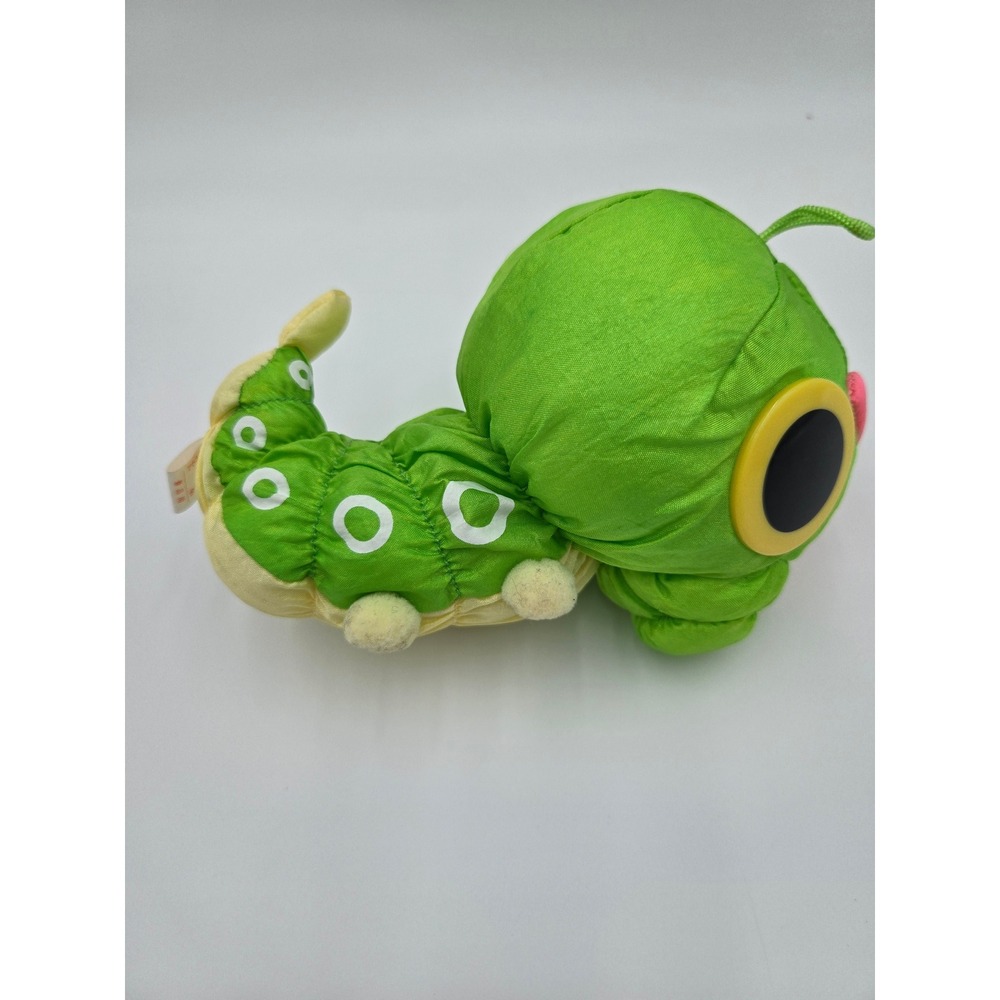 Vintage 1998 Pokemon Caterpie Plush Banpresto Japan Pocket Monsters Nylon Toy - Picture 2 of 5